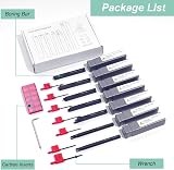 Donken Lathe Turning Tool Set 10mm Shank 7 Pieces Carbide Inserts view 6