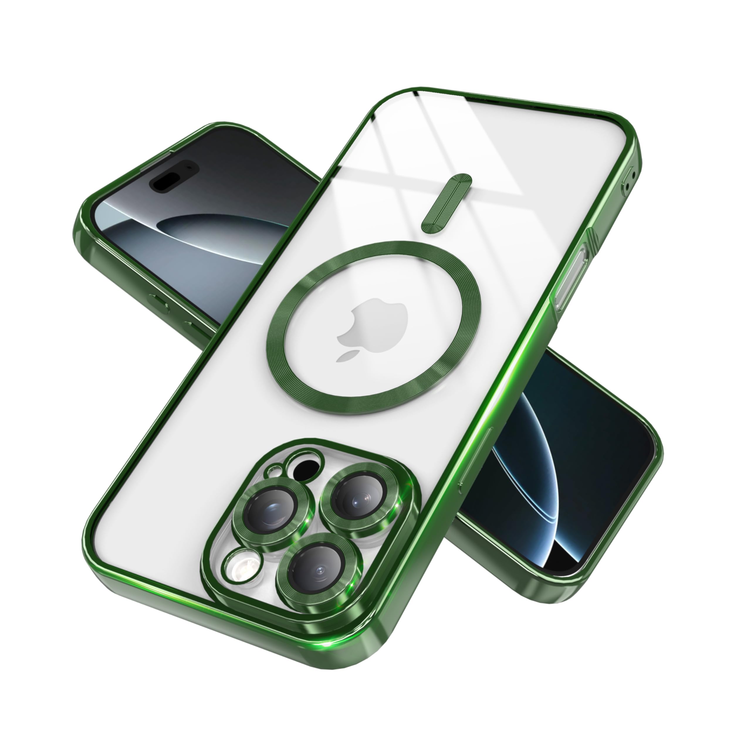 IAIYOXI Magnetic Clear Case for iPhone 16e with