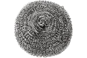 Stainless Steel Wire Ball Kitchen Scourer Brush Pot Dish Bowl Pot Brush Household Cleaning Tools B Attractive and Fashion