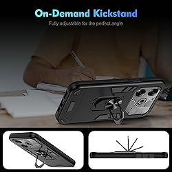 vbsyuwsa Compatible with Tecno Pova 6 Case,Built-in
