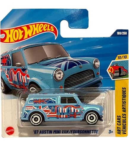 Amazon.com: Hot Wheels 2015 HW City '67 Austin Mini Van 27/250