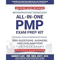 All-In-One PMP® EXAM PREP Kit,1300 Question, Answers, and Explanations, 240 Plus Flashcards, Templates and Pamphlet…