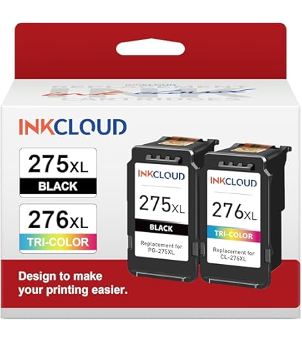 Amazon.com: 276XL Color Ink Replacement for Canon 276 276XL CL