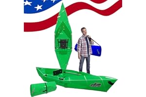 Tucktec 8' Jr. Foldable Kayak - 225 lb. Capacity - Made in USA