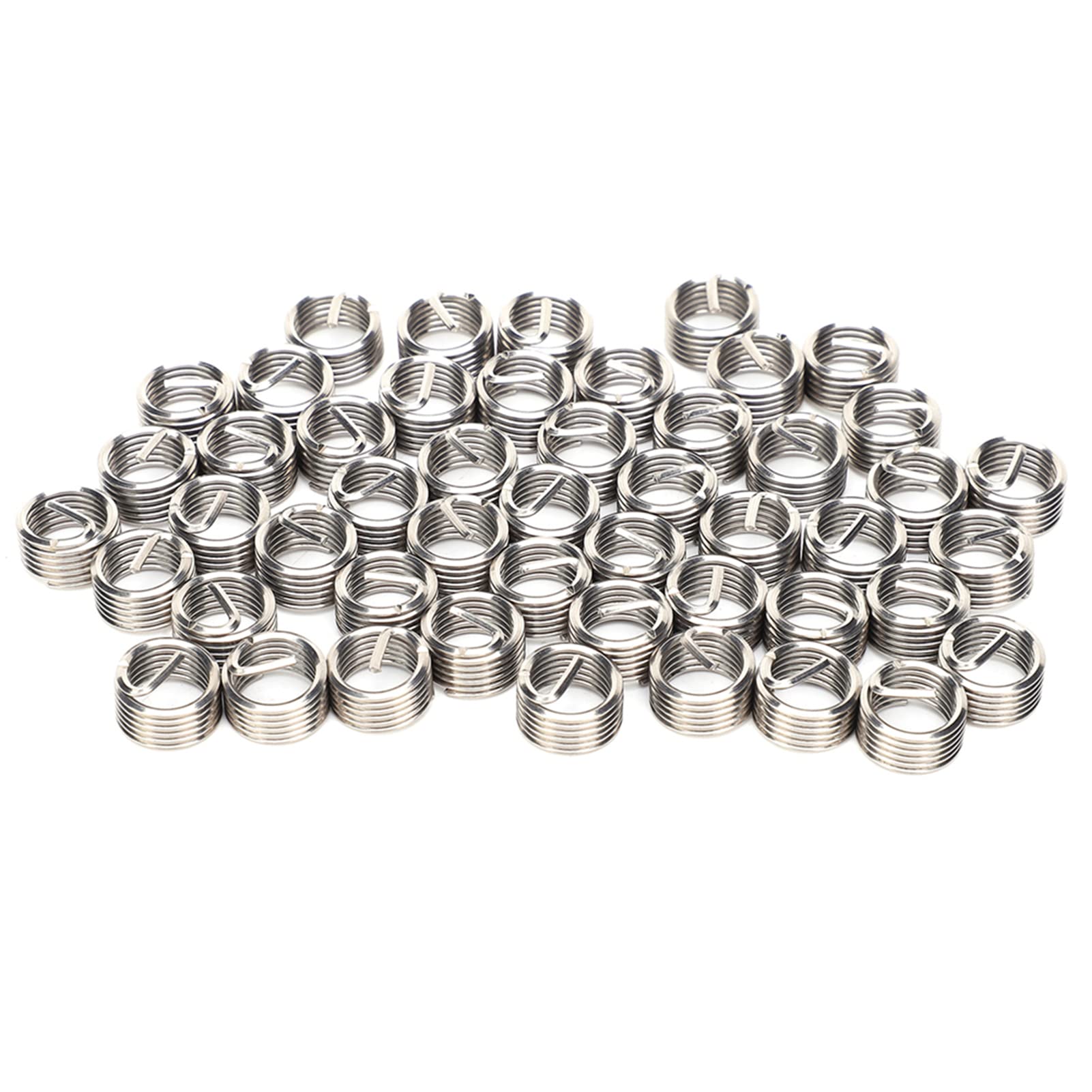KIMISS Thread Inserts M10x1.25-50Pcs Stainless Steel Male Female Reducing Nut Repair Tool for Automotive and Industrial Applications