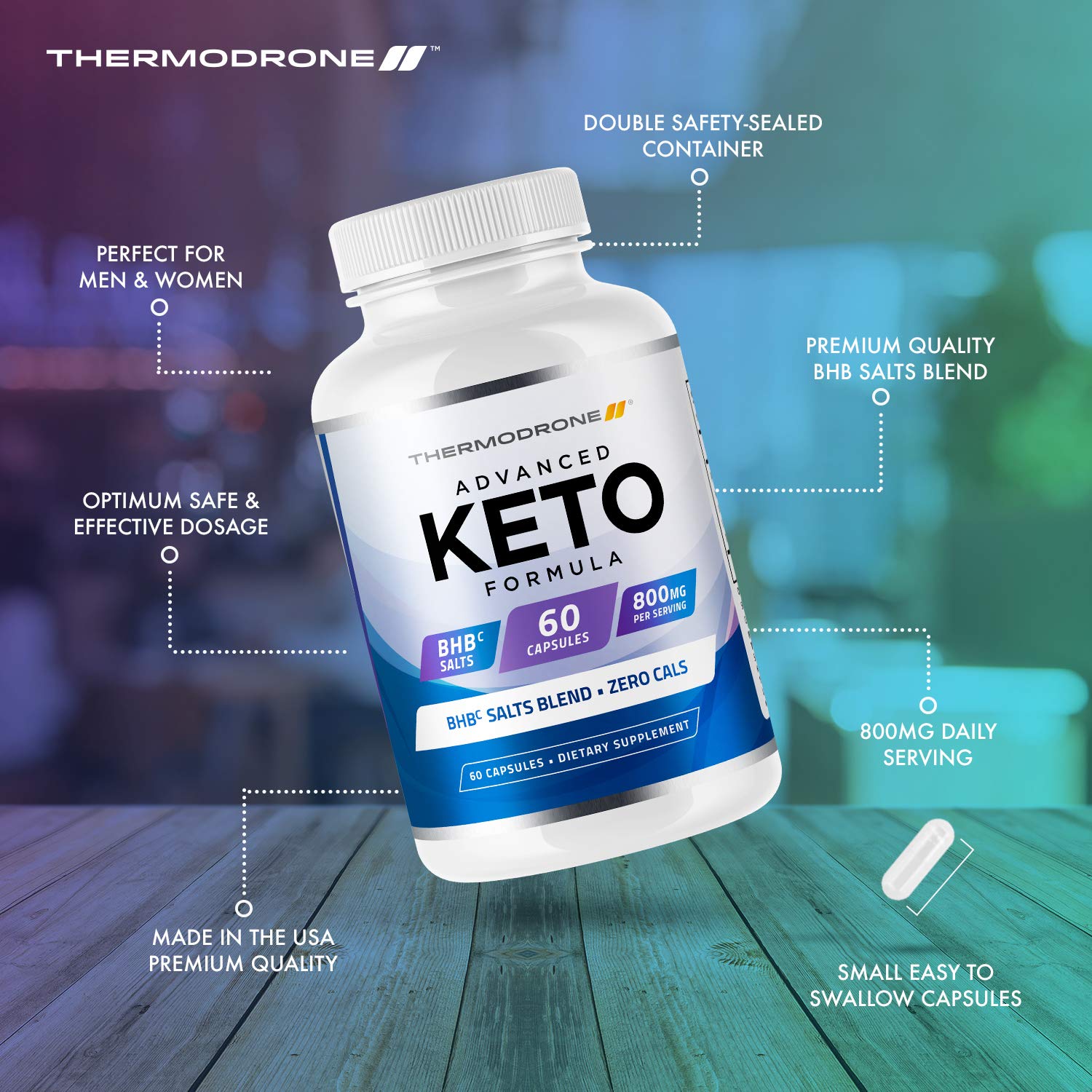 Advanced Keto Diet Formula BHB Salts Blend 60 Keto Diet Pills