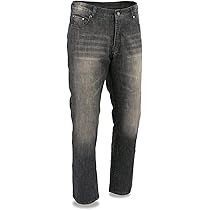 leather reinforced jeans