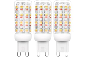 I-SHUNFA Wi-Fi RGBCW Smart G9 LED Bulbs,Compatible with Alexa/Google Home,Multicolour Dimmable,2700K-6500K,AC 120V 4W,400LM B