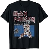 Iron Maiden Somewhere in Time Grid T-Shirt