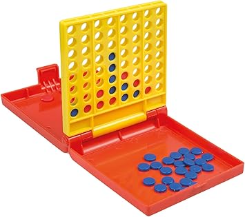 Idena 4 en Raya Juego para Viajes: Amazon.es: Juguetes y juegos