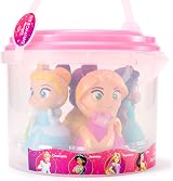 Disney Store Official Princesses Bath Toy Set 5 Pc with Bucket Lid view 5