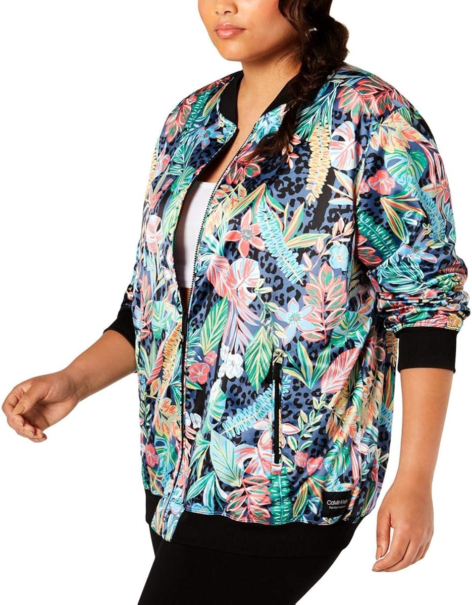 calvin klein performance plus size jacket