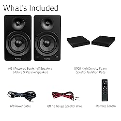 Fluance Ai61 Natural Walnut Powered 2.0 Stereo