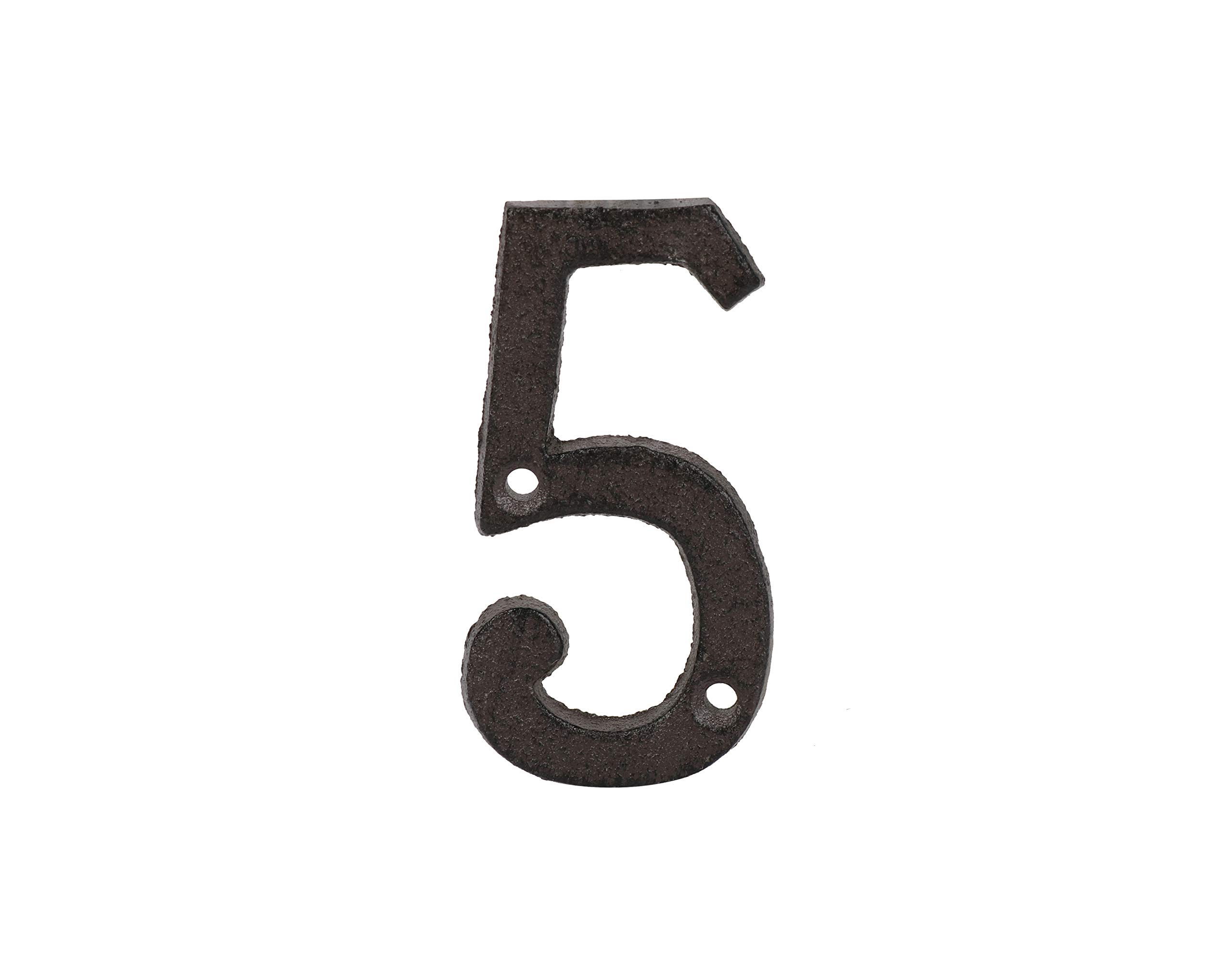 Small Door Number - Cast Iron (5)