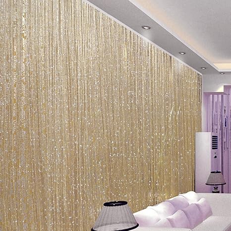 Amazon Liuzhuo ひものれん おしゃれ 目隠し ストリングカーテン ひも