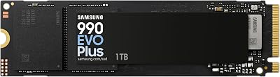 Samsung 990 EVO Plus 1TB NVMe M.2 SSD MZ-V9S1T0BW PCIe 4.0/5.0