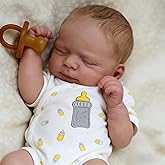 Anano Reborn Baby Dolls Silicone Full Body Girl 18 Inch Realistic Baby Doll, Full Silicone Babys Dolls, Anatomically Correct Lifelike Babys Doll for Girls