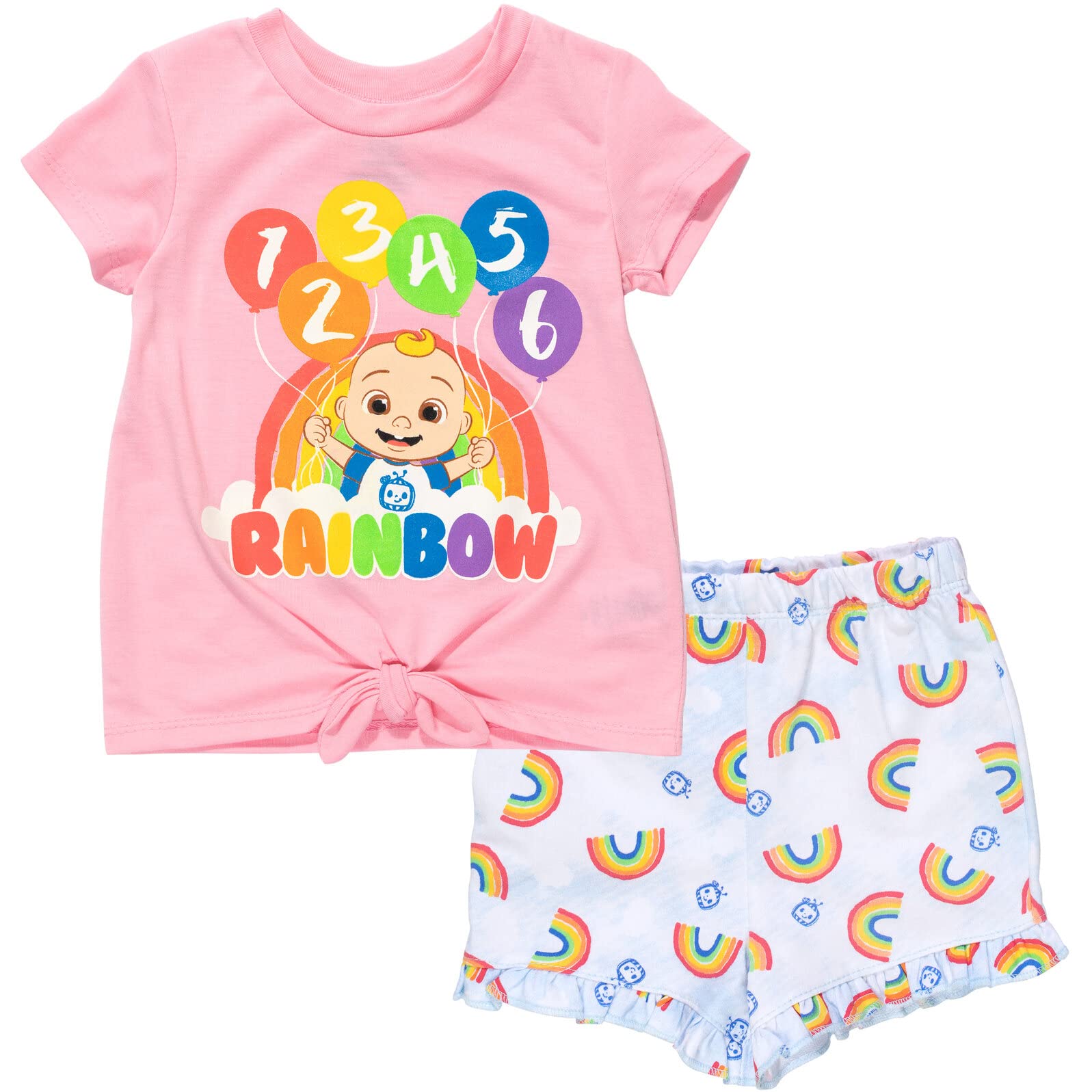 CoComelon JJ Toddler Girls Graphic T-Shirt French