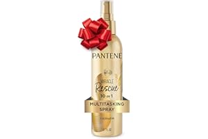 Pantene Miracle Rescue 10in1 Multitasking Spray - Heat Protection, Detangles, Repairs Damaged, Dry Hair, Improves Shine, Leave-In Conditioning Treatment with Keratin and Pro-Vitamin B5, 5.7 oz