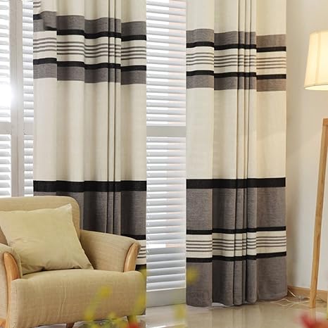 amazon com cortina minimalista blanco