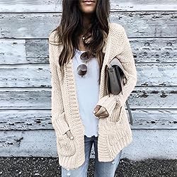Cardigan for Women Lightweight Long Black Long