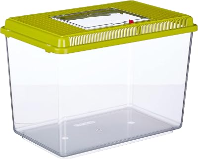 Ferplast Geo Maxi 21 L Plastic Tank Hydor Aquarium Terrarium Green 41.3x26x29.8