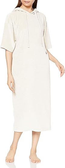 Amazon ジェラート ピケ ベア刺繍抗菌防臭パイルフードドレス Pwco2221 レディース Owht 日本 F Free サイズ ワンピース チュニック 通販