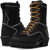 Danner Logger Boots for Men - Waterproof, Oiled Nubuck Leather on a Lightweight Platform with Vibram 360 Traction Outsole with 90-Degree Heel
