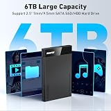 BENFEI 2.5 Inch SATA to USB Tool Free External Enclosure 6Gbps UASP view 3