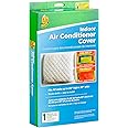 Duck Brand Indoor Air Conditioner Cover, White, 20 x 28 Inches, 284430