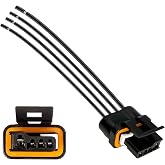 Qinyra Lead Wire Repair Harness Connector Plug Replaces PT1929 | Compatible with GMC Chevrolet Chevy Buick Pontiac GM CS130 CS121 CS144 Alternator