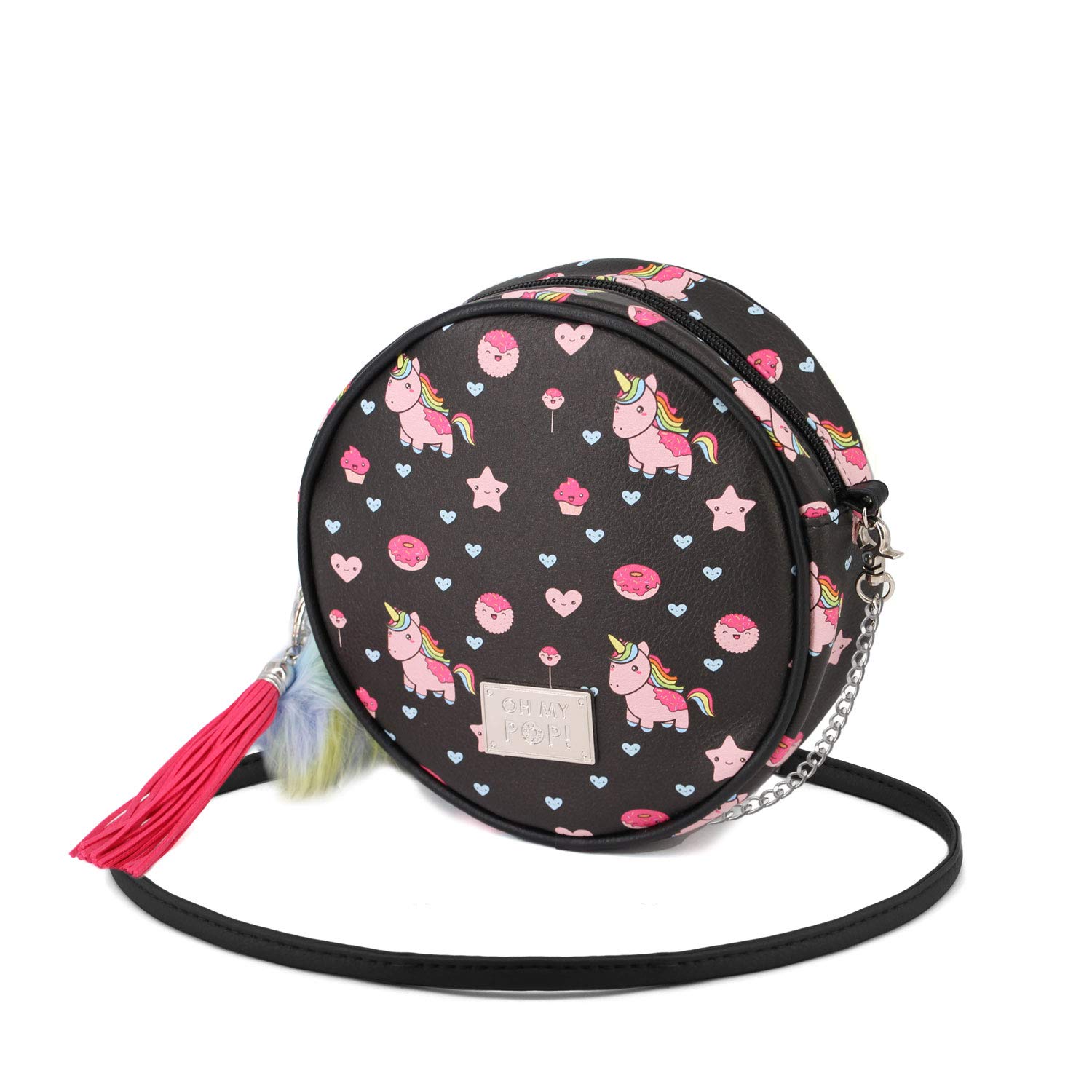 Oh My Pop! Popnicorn-Round Shoulder Bag Messenger Bag