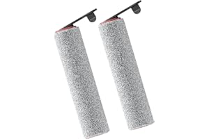 NUKISA Replacement Vacuum Filters Roller Brushes Compatible with Dreame H12 Pro Wet Dry Vacuum Cleaner, Efficient Replacement Filters for Clean Floors (【H12Pro】2 Brush)