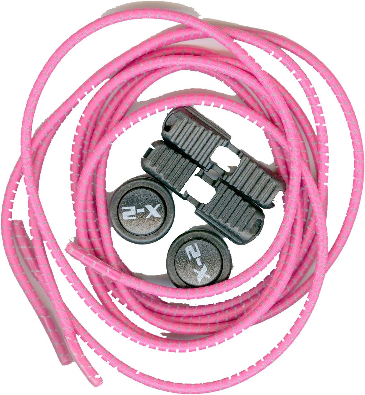 X-2 Shoe Lace System, No needs to tie up! Simple use! Slip on!