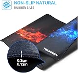 TECKNET Gaming Mouse Mat 900x400x3mm Large Extended Waterproof Non-Slip view 3