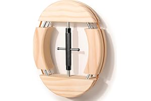 TUSIRGRE 4 Way Hat Stretcher, Hat Stretcher for Fitted Hats, Heavy Duty Hats Shaper Extender w. Lever Wrench for Men All Kind of Caps