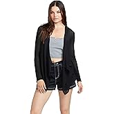 Volcom Women's Go Go Wrap Open Front Cardigan Sweater (Regular & Plus Size)