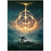 Displate Metal Poster ELDEN RING Wall Art M | Wall-safe magnetic mounting, no drilling or tools. Easy to mount, artwork, wall decor home living room, bedrooms, offices.