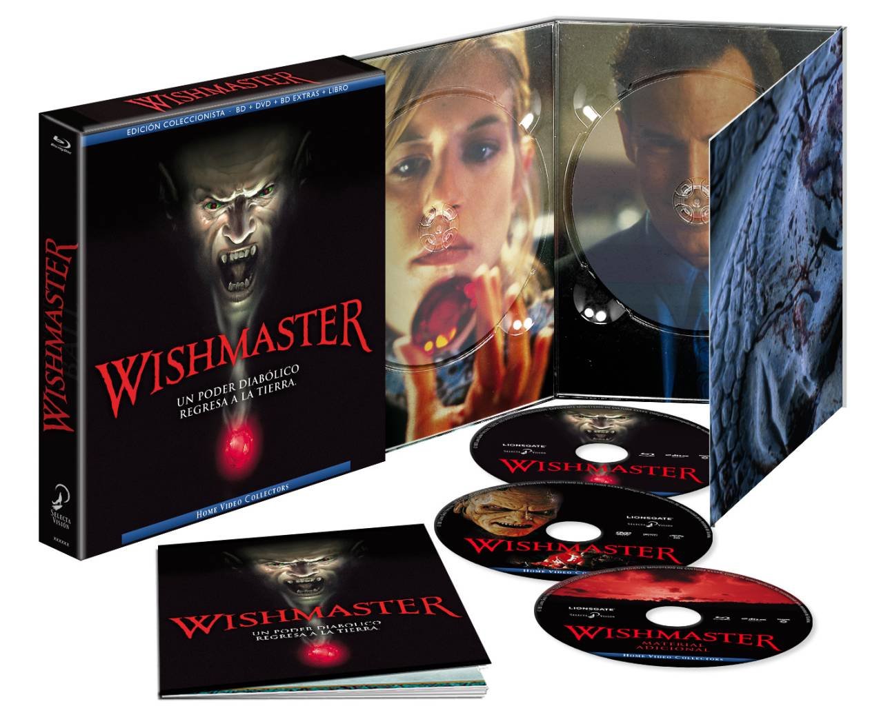 WISHMASTER - BLU RAY - ED.COLECCIONISTA (Spain Import, See Details for Languages)