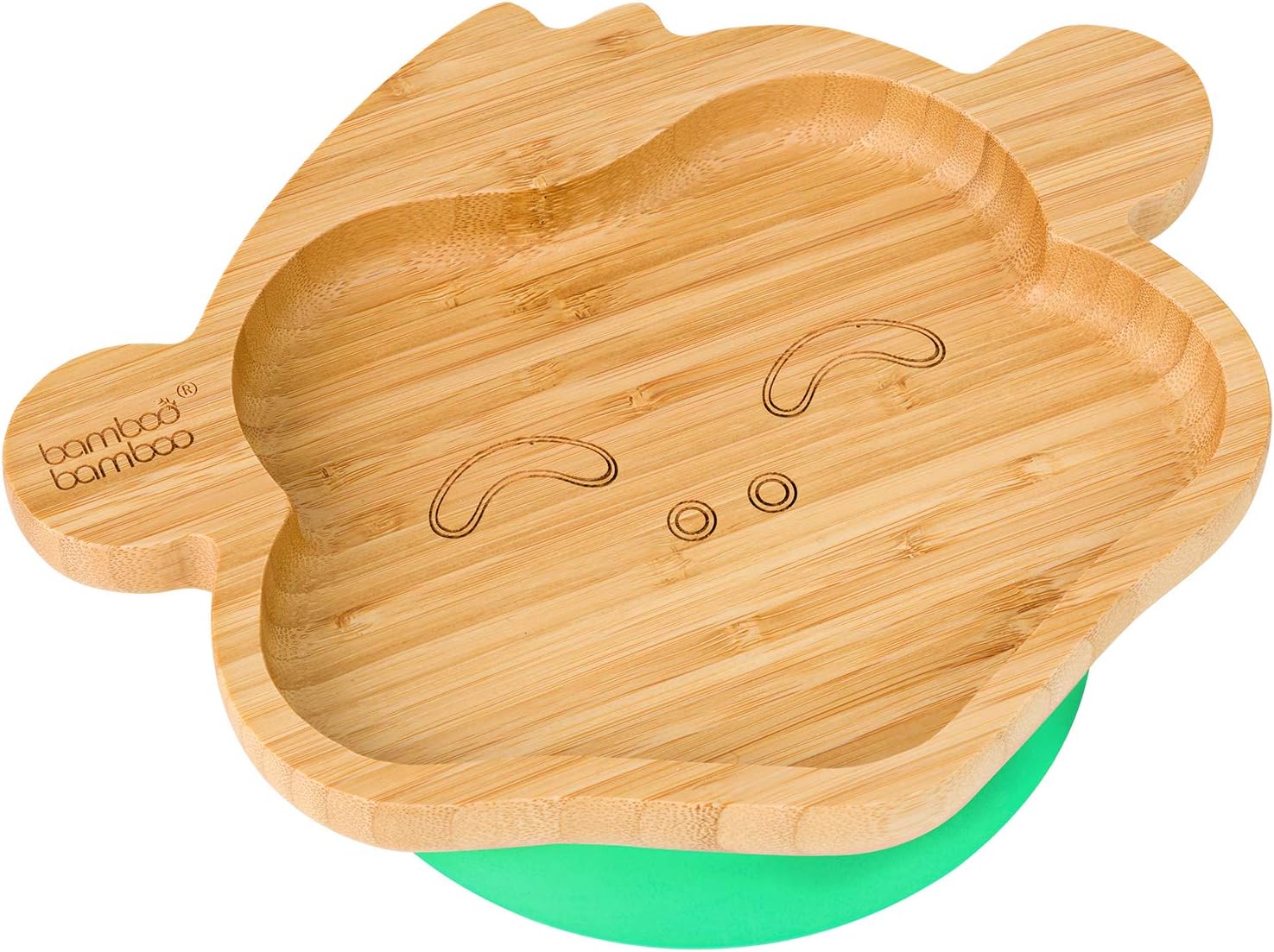 نسبيا نصف دائرة أكثر من Assiette Bambou Bebe Ventouse Amazon Melaneyrobins Com