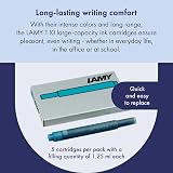 Lamy T10 Ink Cartridge Turquoise - Genuine Lamy Fountain Pen Ink view 3