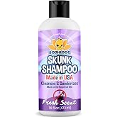 Bodhi Dog Skunk Shampoo | Skunk Smell Odor Remover Cleans &amp; Deodorizes Using Essential Oils for Dogs &amp; Cats | Made in USA | 16oz (473ml)