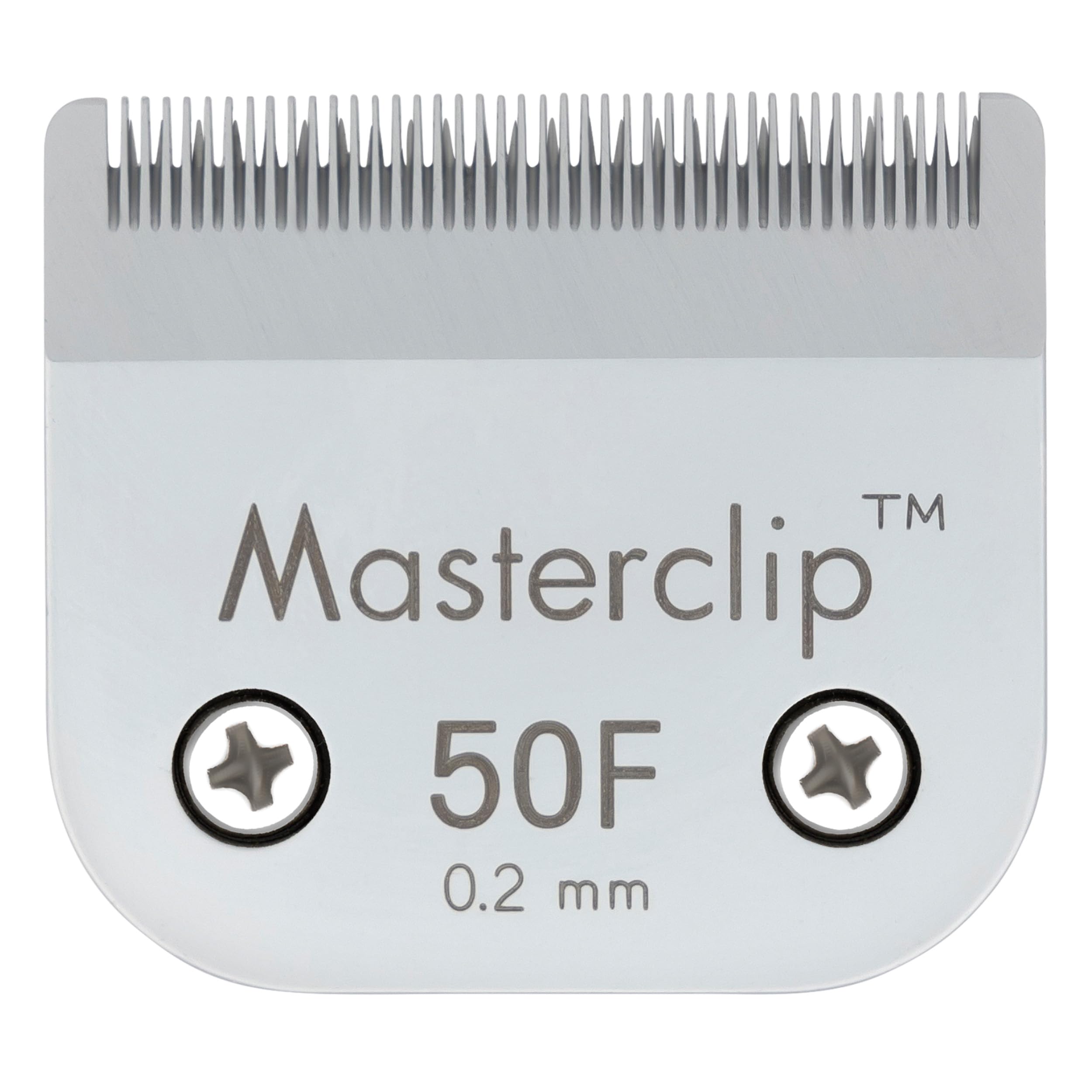 Masterclip Dog Clipping Blade A5 Clipper Blades 50F 40F 30F 15F 10F 9F 7F 7 5F 5# 4F 4# 3F 3# 2F 2# 5/8N Toe Blade Compatible Oster Andis (50F)