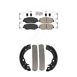 Transit Auto Front Rear Ceramic Disc Brake Pads Kit