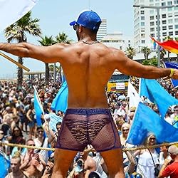 FIROTTII Mens Mesh Shorts Sexy Boxers See Through