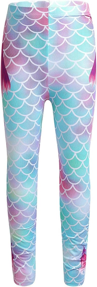 mermaid athletic leggings