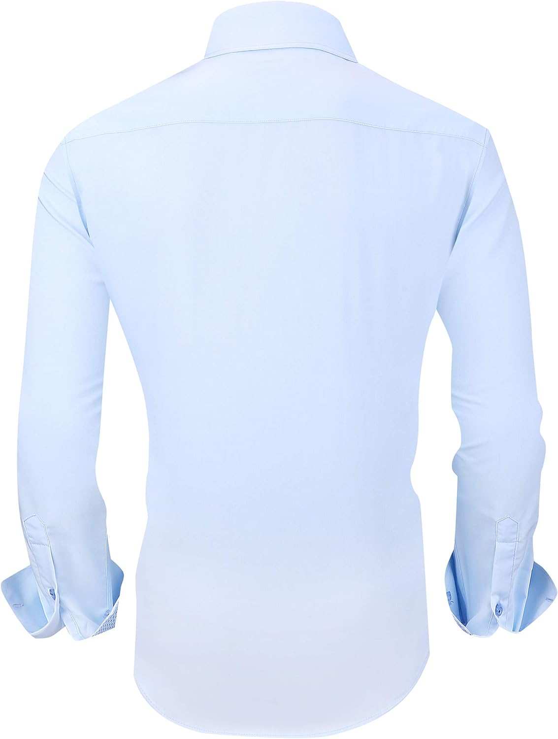 Alex Vando Mens Dress Shirts Wrinkle Free Regular Fit Stretch Bamboo Men Shirt at  Men’s Clothing store