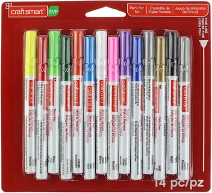 Craft Smart 14 piece Paint Pen Set 