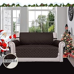 Easy-Going Reversible Loveseat Couch Cover for 2