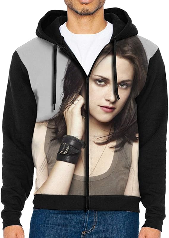 Amazon メンズパーカー クリステン スチュワート 1 メンズトレーナー パーカー ジップアップ 長袖パーカー スウェットシャツ 軽量で柔らかく快適 プルオーバー カジュアル ファッション 春秋冬 上着 フード付きスウェットシャツ トレーナー パーカー 通販